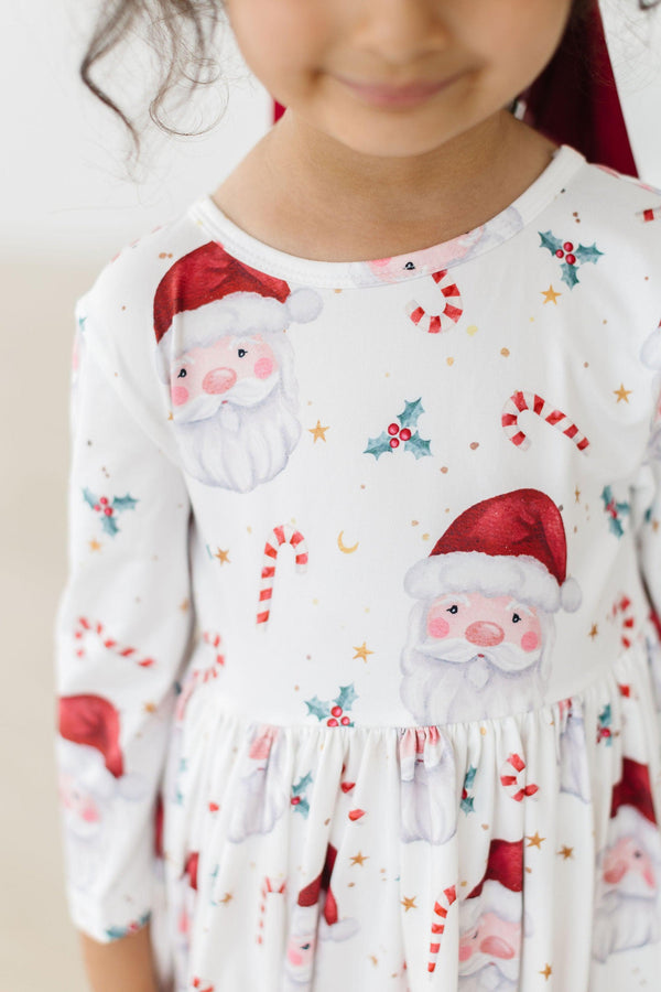 mistletoe-magic-3-4-sleeve-pocket-twirl-dress Mila & Rose - Sophia's StyleTwirl Pocket Dress 3/4-1